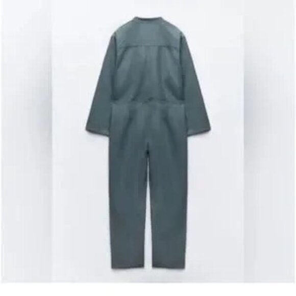 Women's Zara The Amelia Jumpsuit Cotton Linen Size S - Picture 2 of 5